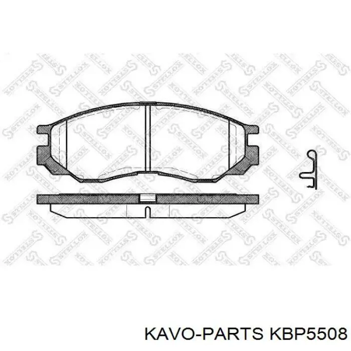 Передні тормозні колодки KBP5508 Kavo Parts