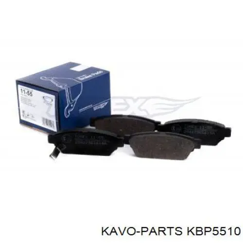 Задні гальмівні колодки KBP5510 Kavo Parts
