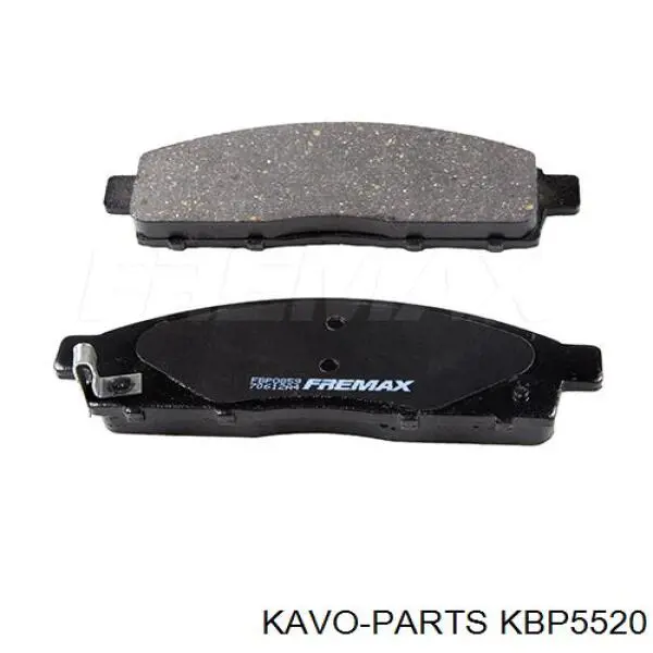 KBP5520 Kavo Parts Передні гальмівні колодки