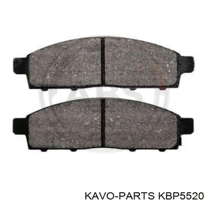 Тормозні колодки Kavo Parts KBP5520