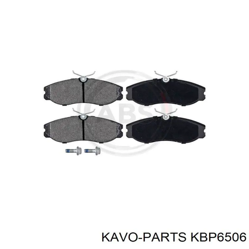 KBP6506 Kavo Parts Передні гальмівні колодки