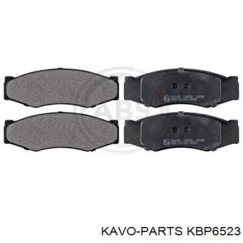 Тормозні колодки Kavo Parts KBP6523