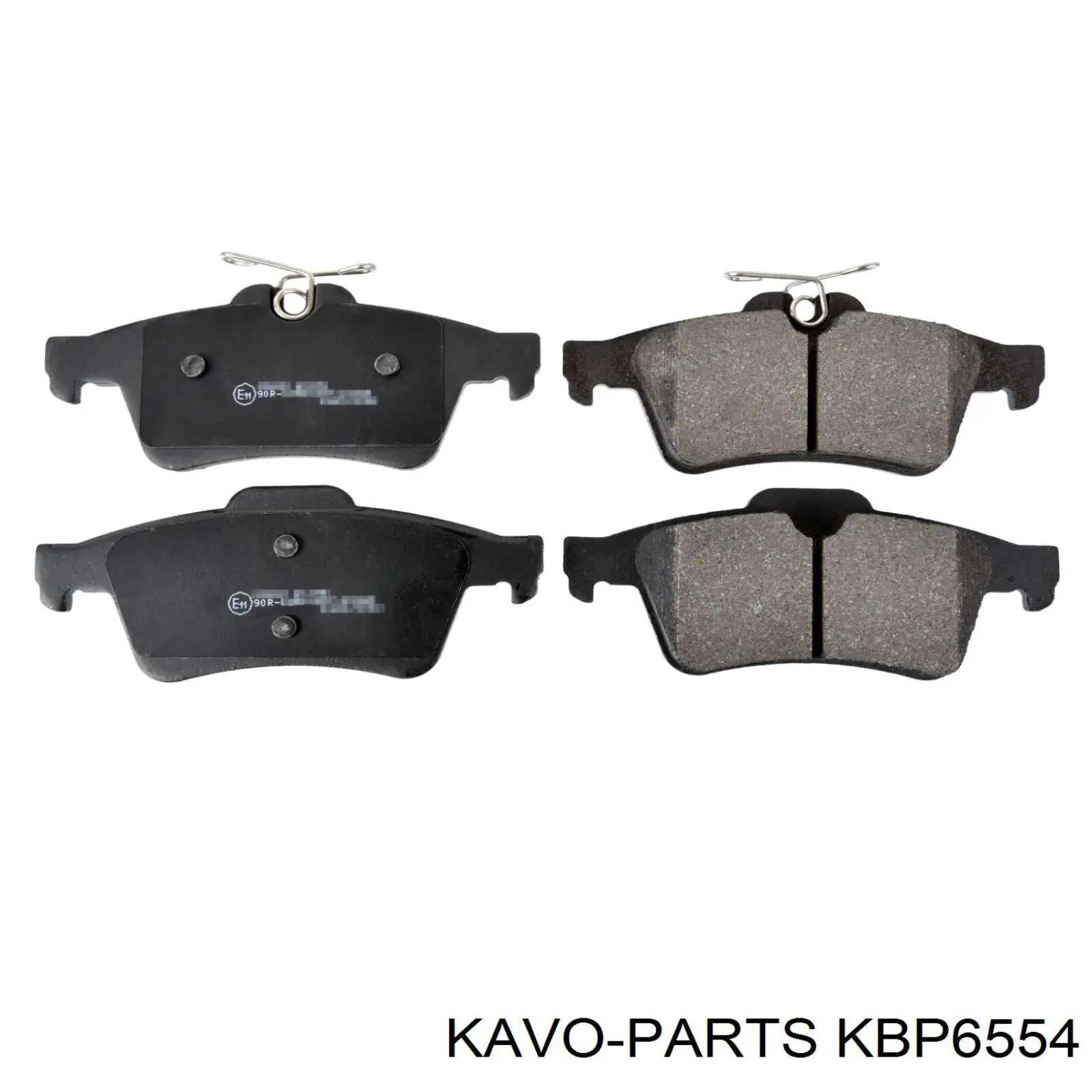 Колодки гальмові задні, дискові KBP6554 Kavo Parts