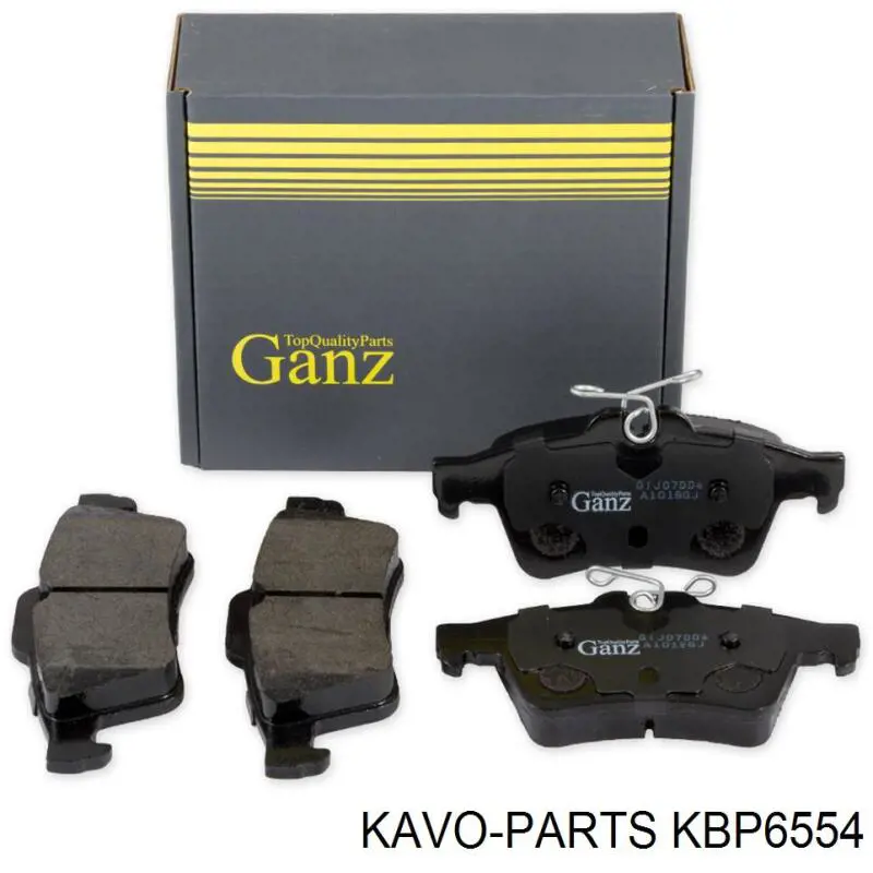 Задні гальмівні колодки Kavo Parts KBP6554 ціна, від 13.58 USD