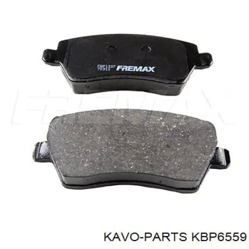 Колодки гальмівні передні, дискові KBP6559 Kavo Parts