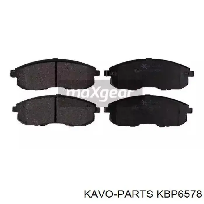 Тормозні колодки Kavo Parts KBP6578