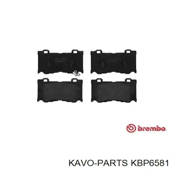 KBP6581 Kavo Parts Передні гальмівні колодки