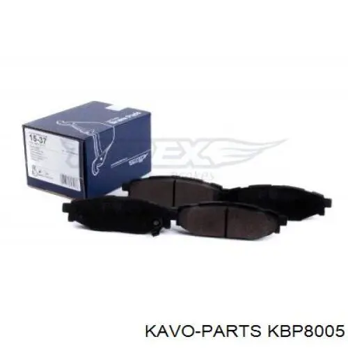 Задні гальмівні колодки KBP8005 Kavo Parts