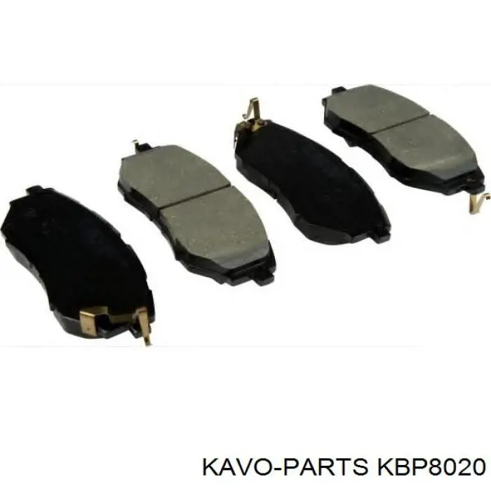 Тормозні колодки Kavo Parts KBP8020