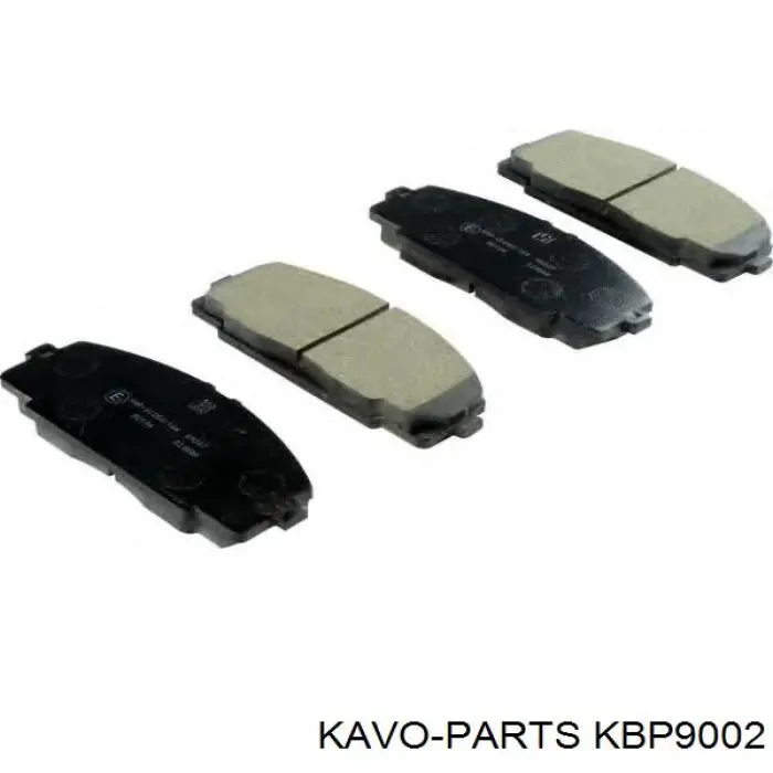 KBP9002 Kavo Parts Передні гальмівні колодки