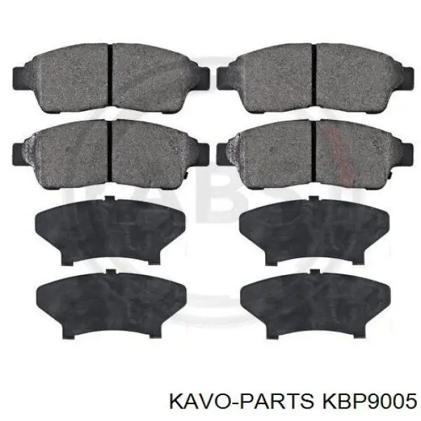Купити KBP9005 Kavo Parts Колодки гальмівні передні, дискові