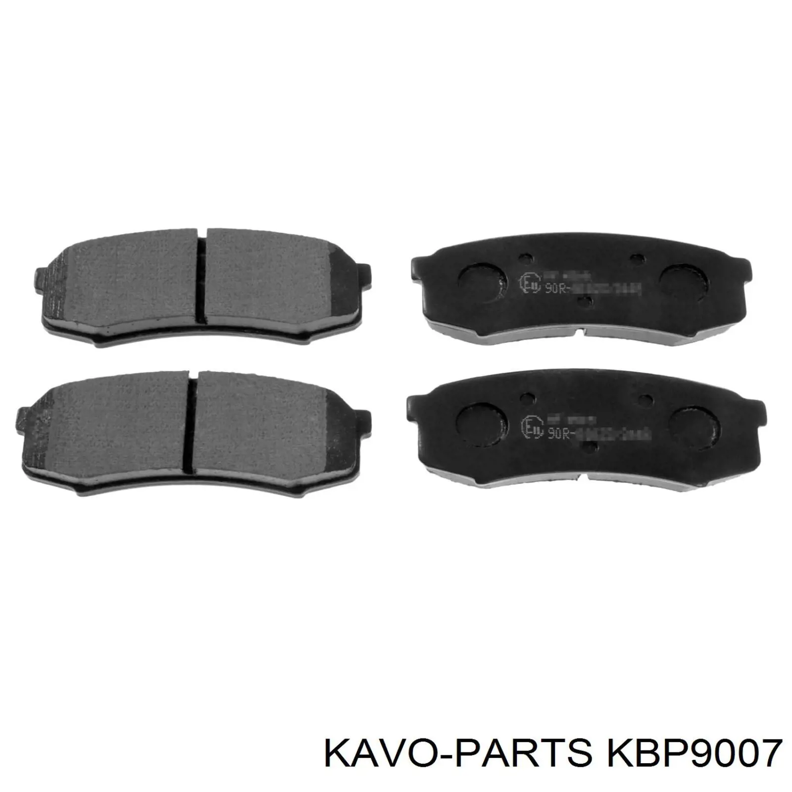 Задні дискові колодки Kavo Parts KBP9007