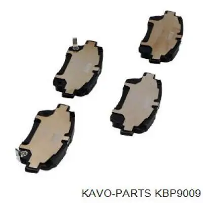 Тормозні колодки Kavo Parts KBP9009