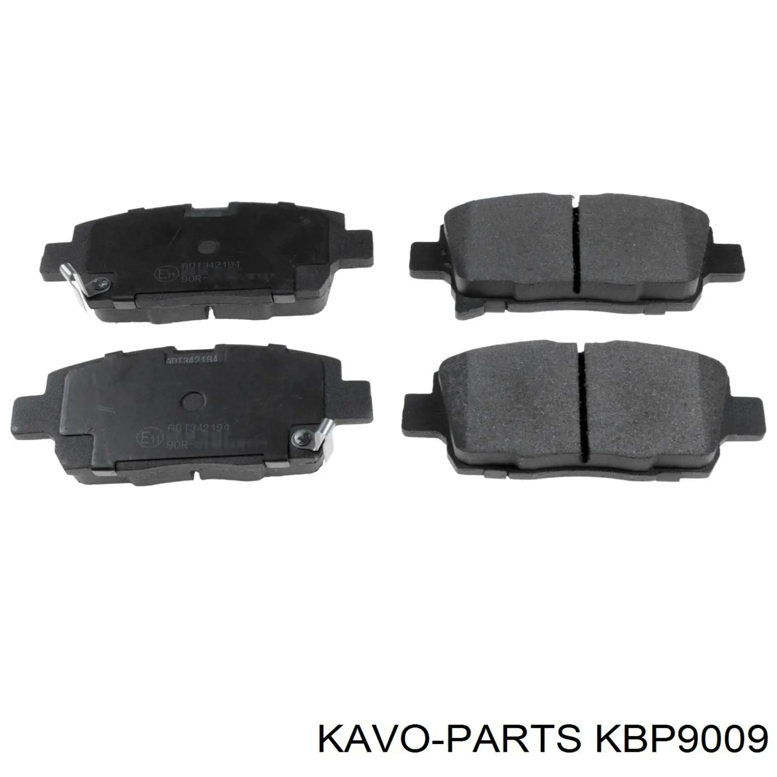 KBP9009 Kavo Parts Передні гальмівні колодки