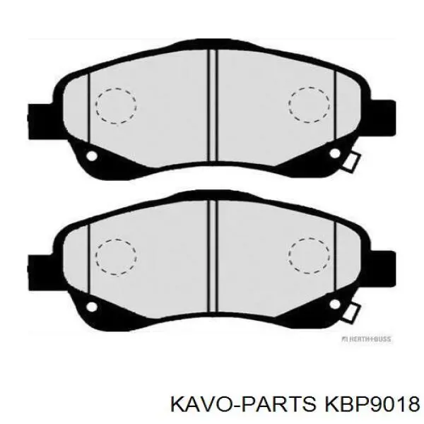 KBP9018 Kavo Parts Передні гальмівні колодки