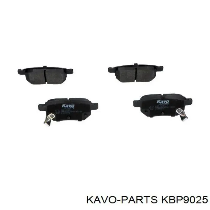Задні гальмівні колодки KBP9025 Kavo Parts