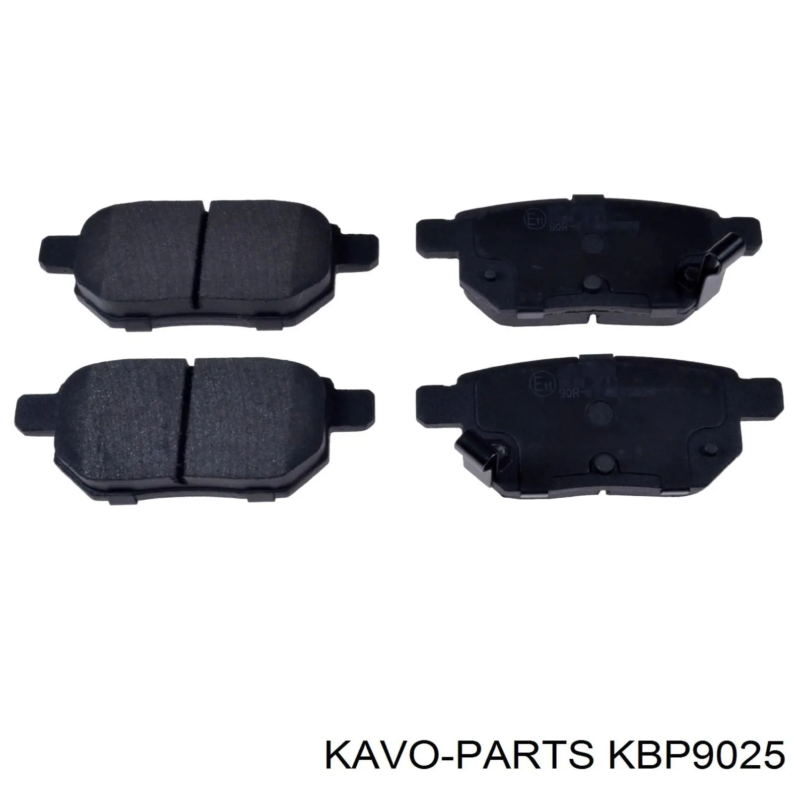 Задні дискові колодки Kavo Parts KBP9025