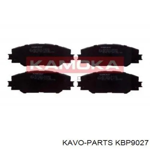Тормозні колодки Kavo Parts KBP9027