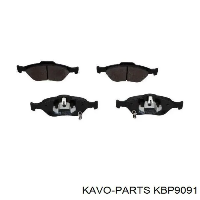 Тормозні колодки Kavo Parts KBP9091