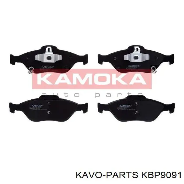 Гальмівні колодки Kavo Parts KBP9091 ціна, від 20.09 USD