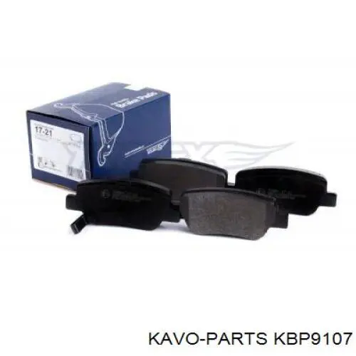 Задні гальмівні колодки Kavo Parts KBP9107 ціна, від 15.60 USD