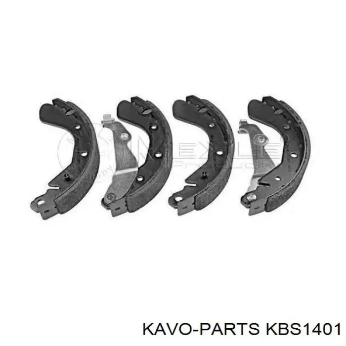 Купити KBS1401 Kavo Parts Колодки гальмові задні, барабанні