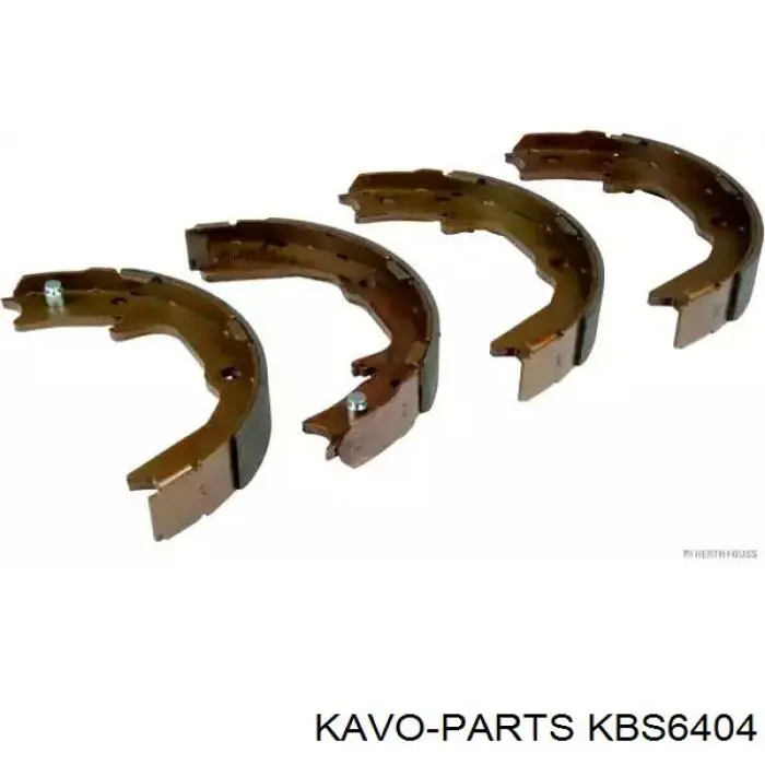 KBS6404 Kavo Parts Гальмівні колодки ручника