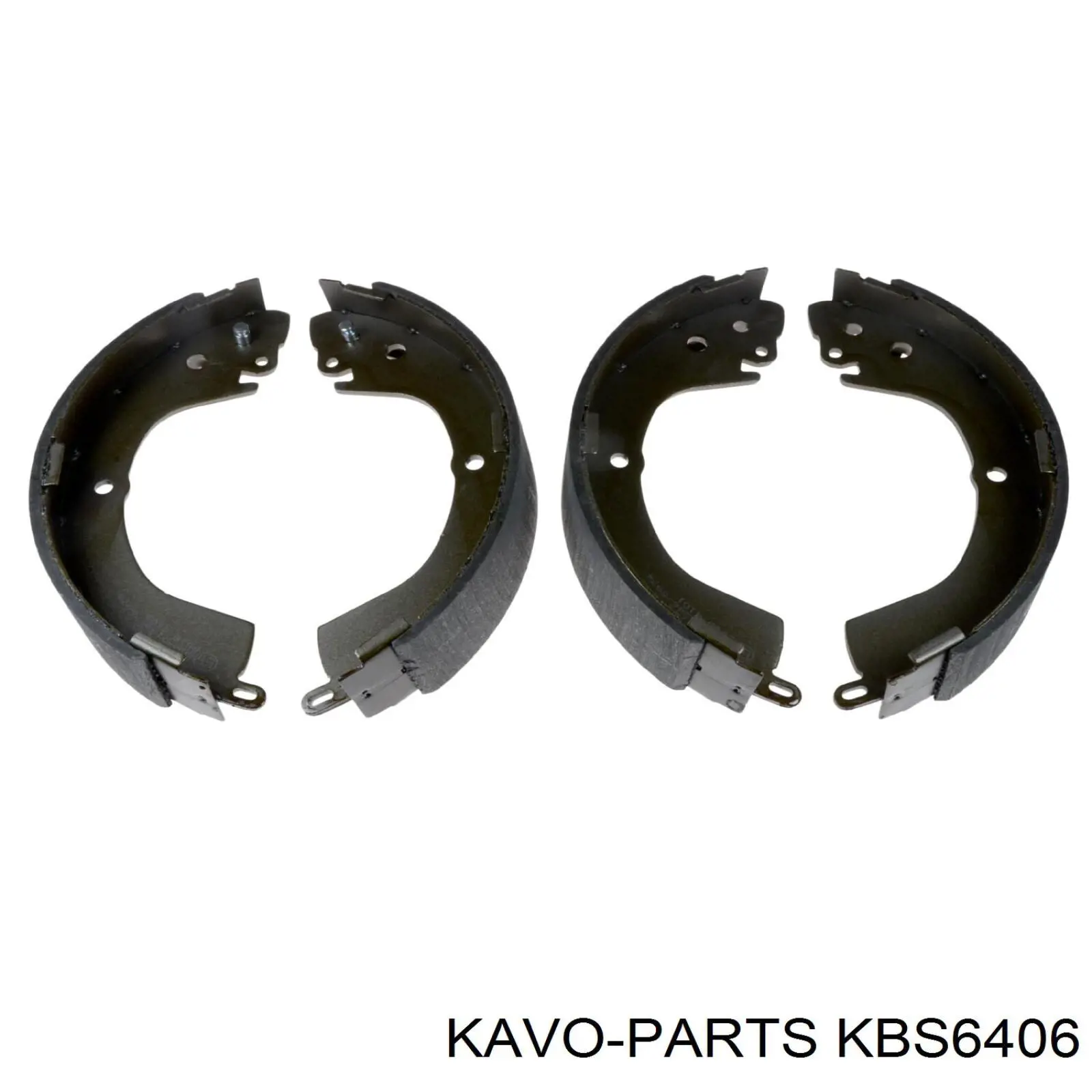 Колодки гальмові задні, барабанні KBS6406 Kavo Parts