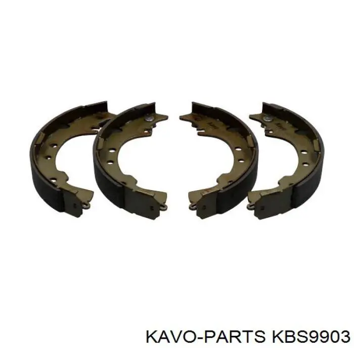 Колодки гальмові задні, барабанні KBS9903 Kavo Parts