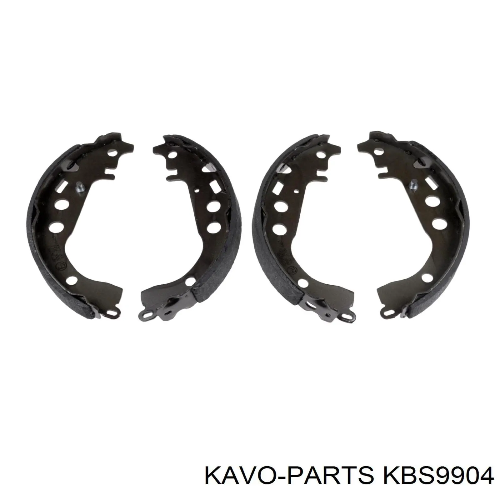 Колодки гальмові задні, барабанні KBS9904 Kavo Parts