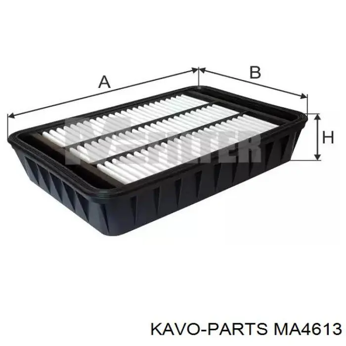 Елемент повітряного фільтра Kavo Parts MA4613 ціна, від 7.59 USD