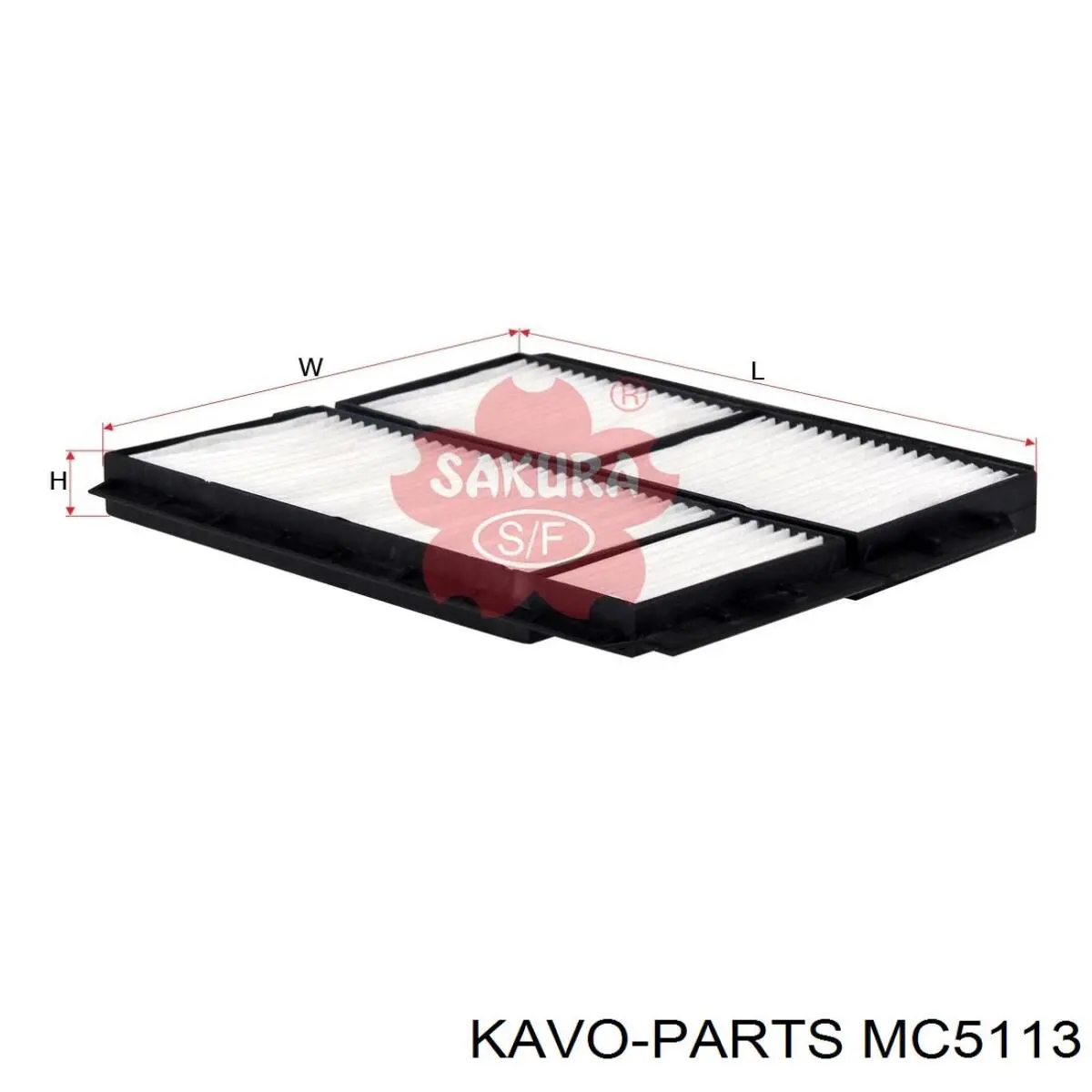 Фільтр повітряний обігрівача Kavo Parts MC5113 ціна, від 5.57 USD
