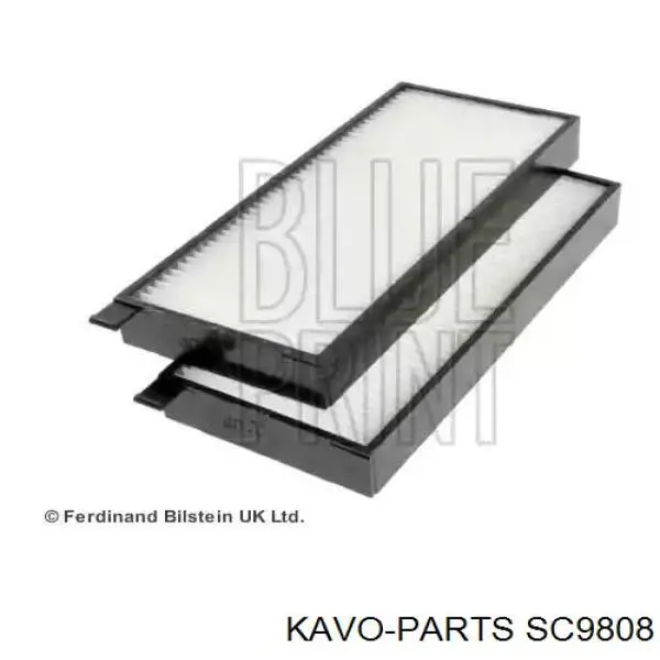 Фільтр повітряний обігрівача Kavo Parts SC9808 ціна, від 3.49 USD