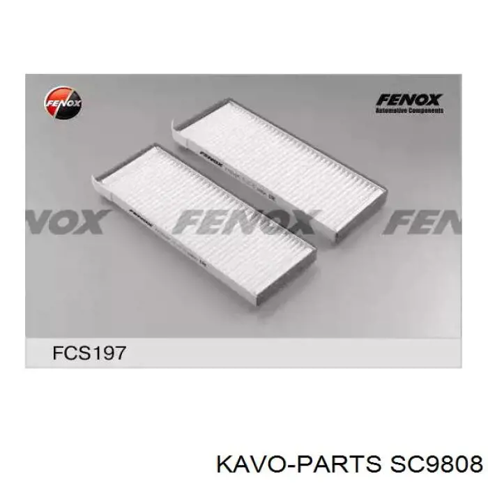 Купити SC9808 Kavo Parts Фільтр салону вугільний