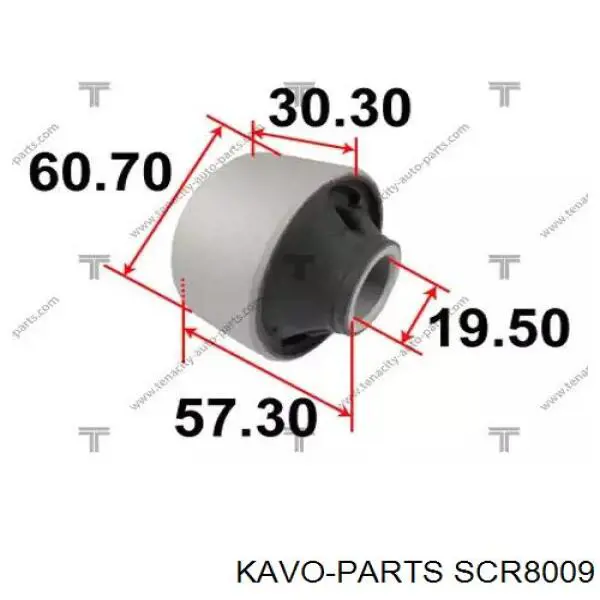 С/блок нижнього важеля Kavo Parts SCR8009