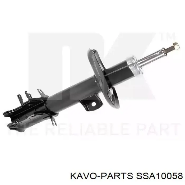 Амортизатор передній, правий Kavo Parts SSA10058 ціна, від 42.34 USD