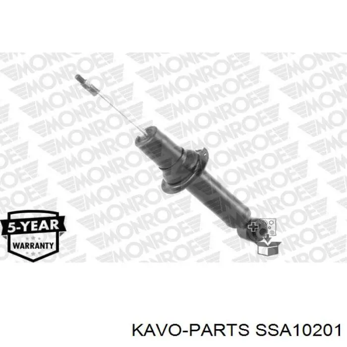 Задній амортизатор Kavo Parts SSA10201