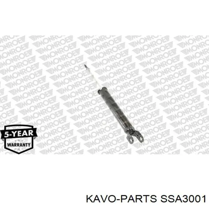 Задній амортизатор Kavo Parts SSA3001