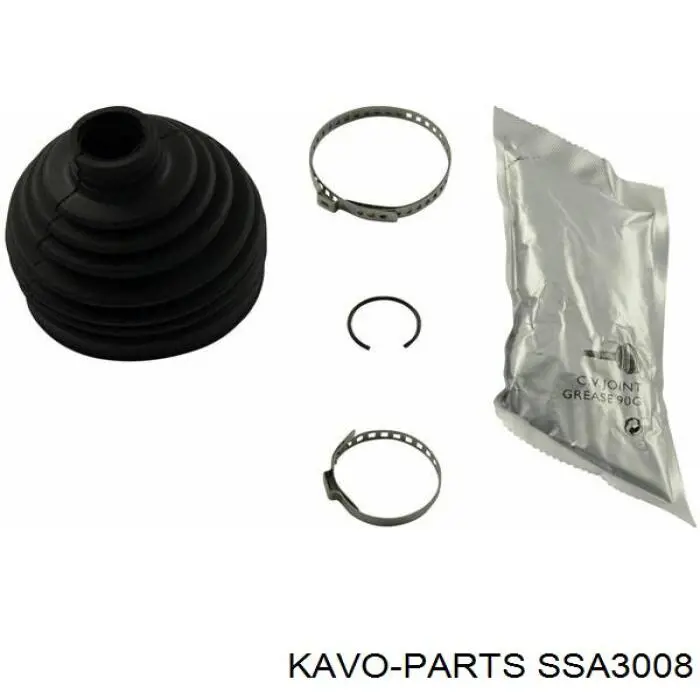 Амортизатор передній, правий Kavo Parts SSA3008 ціна, від 40.92 USD