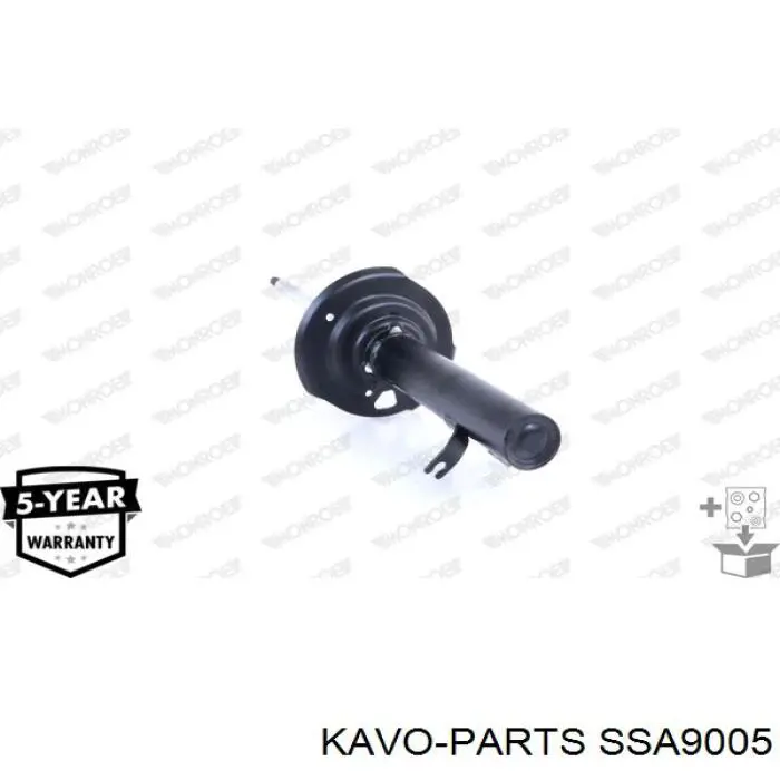 Амортизатор передній, правий Kavo Parts SSA9005 ціна, від 31.26 USD