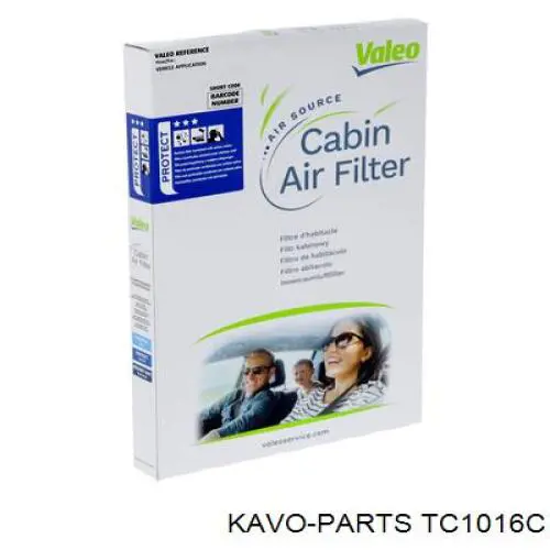 Фільтр салону TC1016C Kavo Parts