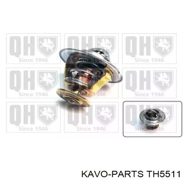 Купити TH5511 Kavo Parts Термостат в корпусі