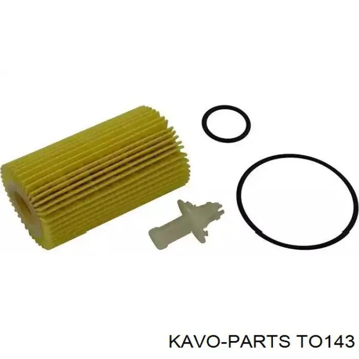 Купити TO143 Kavo Parts Фільтр очищення масла відцентровий
