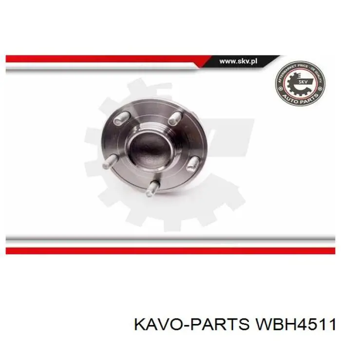 Маточина заднього колеса Kavo Parts WBH4511
