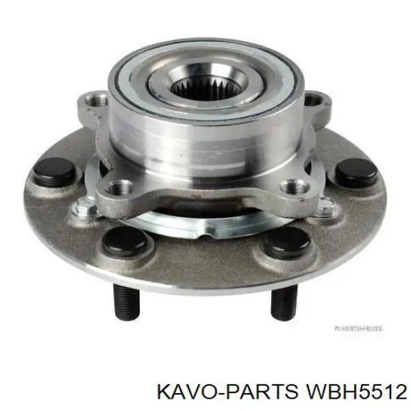 Маточина передня WBH5512 Kavo Parts