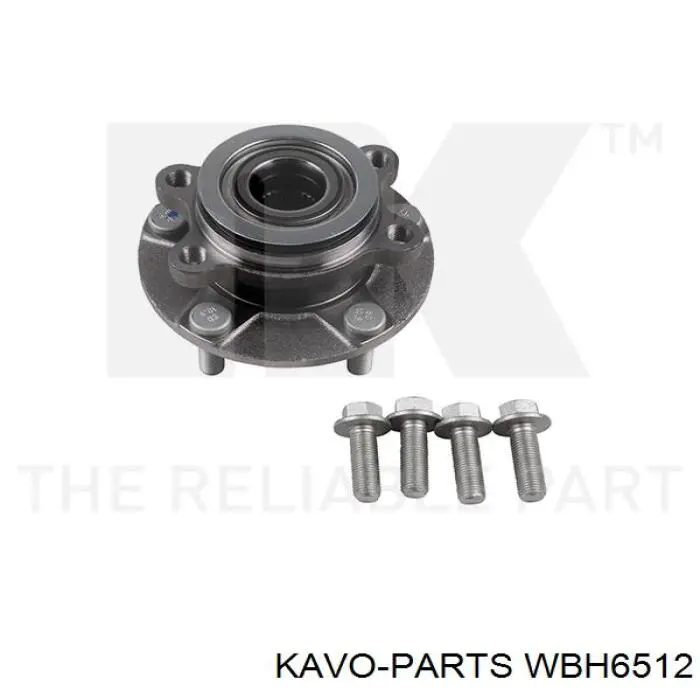 Маточина передня WBH6512 Kavo Parts