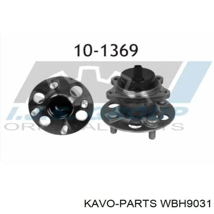 Купити WBH9031 Kavo Parts Підшипник ступиці колеса