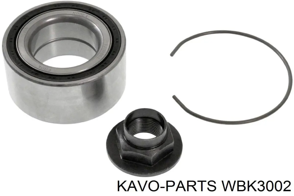 WBK3002 Kavo Parts Підшипник маточини передньої