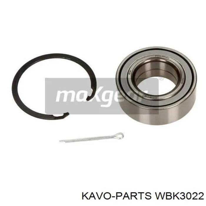 WBK3022 Kavo Parts Підшипник маточини передньої