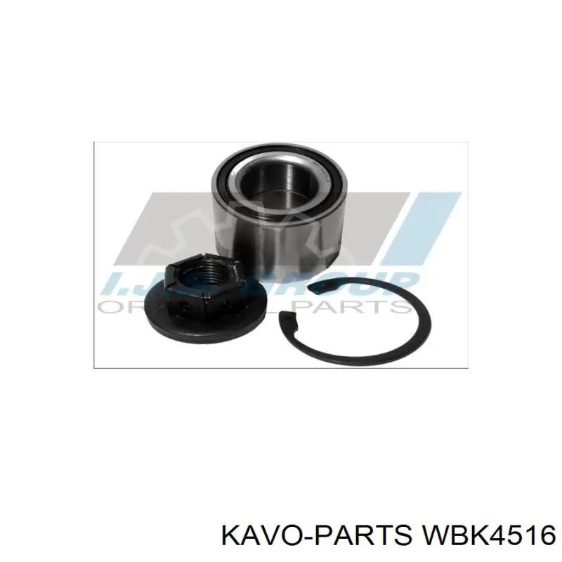 WBK4516 Kavo Parts Підшипник ступиці задньої